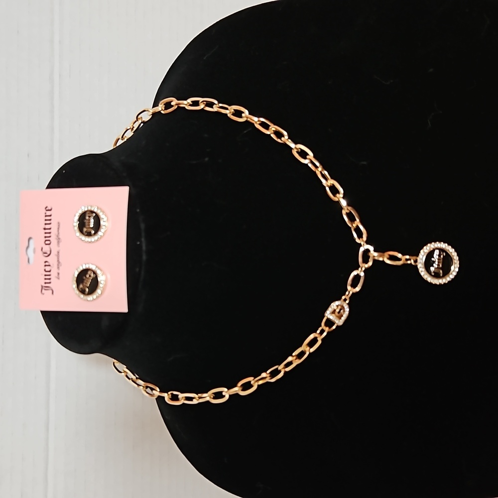 (NWT) JUICY COUTURE NECKLACE SET